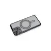 Apple İphone 13 Kılıf Joke Simli Magneticsafe Kılıf - Siyah