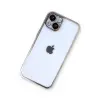 Apple İphone 13 Kılıf Razer Lensli Silikon - Gold