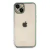 Apple İphone 13 Kılıf Razer Lensli Silikon - Yeşil