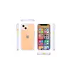 Apple İphone 13 Mini Kılıf Miami Şeffaf Silikon - Lila