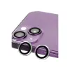 Apple İphone 13 Mini Raze Metal Kamera Lens - Gümüş