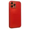 Apple İphone 13 Pro Kılıf Coco Karbon Silikon - Kırmızı