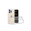 Apple İphone 13 Pro Kılıf Miami Şeffaf Silikon - Lila