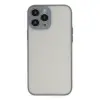 Apple İphone 13 Pro Kılıf Montreal Silikon Kapak - Gri