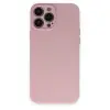 Apple İphone 13 Pro Kılıf Nano İçi Kadife Silikon - Pembe
