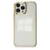 Apple İphone 13 Pro Max Kılıf Element Silikon - Gold