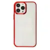 Apple İphone 13 Pro Max Kılıf Element Silikon - Kırmızı