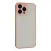 Apple İphone 13 Pro Max Kılıf Montreal Silikon Kapak - Pembe