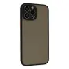 Apple İphone 13 Pro Max Kılıf Montreal Silikon Kapak - Siyah