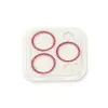 Apple İphone 13 Pro Max Shine Kamera Lens Koruma Cam - Pembe