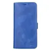 Apple iPhone 13 Pro Max Uyumlu Deri Cüzdanlı Kılıf Okyanus Mavi