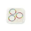 Apple İphone 13 Pro Shine Kamera Lens Koruma Cam - Rainbow