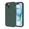 Apple İphone 14 Kılıf Viera Silikon - Koyu Yeşil
