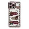 Apple İphone 14 Pro Kılıf Sweet Desenli Silikon Kapak - Şeffaf