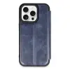 Apple İphone 14 Pro Max Kılıf Flip Cover - Lacivert