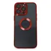 Apple İphone 14 Pro Max Kılıf Slot Silikon - Kırmızı
