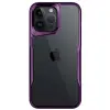 Apple İphone 15 Pro Max Kılıf Boyi Silikon Kapak - Derin Mor