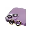 Apple İphone 15 Raze Metal Kamera Lens - Sarı
