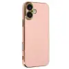 Apple İphone 16 Kılıf Volet Silikon - Pembe