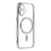 Apple İphone 16 Plus Kılıf Kross Magneticsafe Kapak - Gümüş