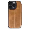 Apple İphone 16 Pro Kılıf Flip Cover - Taba