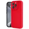 Apple İphone 16 Pro Kılıf Viera Silikon - Kırmızı
