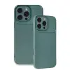 Apple İphone 16 Pro Max Kılıf Auto Focus Karbon Kapak - Koyu Yeşil