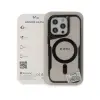 Apple İphone 16 Pro Max Kılıf Boyi Magsafe Silikon Kapak - Siyah