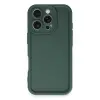 Apple İphone 16 Pro Max Kılıf Viera Silikon - Koyu Yeşil