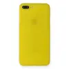 Apple İphone 7 Plus Kılıf Pp Ultra İnce Kapak - Sarı
