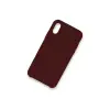 Apple İphone Xs Max Kılıf Lansman Legant Silikon - Bordo