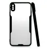 Apple İphone Xs Max Kılıf Platin Silikon - Siyah