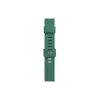 Apple Watch 38mm Kr408 Çizgili Silikon Kordon - Yeşil