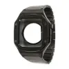 Apple Watch 45mm Kr409 Metal Kordon - Siyah