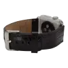 Apple Watch Uyumlu Deri Kordon 42-44-45mm Kroko Siyah