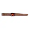 Apple Watch Uyumlu Deri Kordon 42-44-45mm NM1-AS2 Taba
