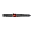 Apple Watch Uyumlu Deri Kordon 42-44-45mm NM3-AS1 Siyah