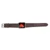 Apple Watch Uyumlu Deri Kordon 42-44-45mm NM3-AS3 Kahve