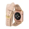 Apple Watch Uyumlu Deri Kordon 42-44-45mm Slim DT GT NU1