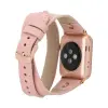Apple Watch Uyumlu Deri Kordon 42-44-45mm Slim DTRG NU2