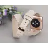Apple Watch Uyumlu Deri Kordon 42-44-45mm Slim DTRT ERC3