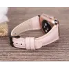 Apple Watch Uyumlu Deri Kordon 42-44-45mm Slim NU2