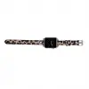 Apple Watch Uyumlu Deri Kordon 42-44-45mm ST Leopar NE