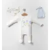Araba Desenli Mi 4lü Erkek Bebek Tulumu