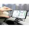 Araba Gösterge Üstüne Takılan 360 Oynar Başlıklı Telefon Tutucu Bx40
