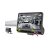 Araç DVR Kamera Çift Lensli 4 İnç Ekranlı G Sensörlü