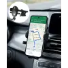 Araç Havalandırma Telefon Tutucu 360 Derece Döner Otomatik Kilitli Stand