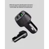 Araç İçi Bluetooth Müzik Kiti + Type-C PD Araç Şarjı Seti