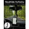 Araç İçi Dikiz Aynası Telefon Tutucu 360° Dönebilen Katlanabilir