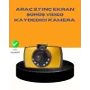 Araç Ön Kamera Full HD Kayıt ve G Sensor Özellikli